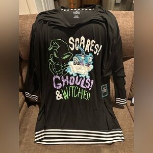 Nightmare Before Christmas Women’s Sleep Shirt Size 2XL Extra Soft Pajama Dress